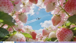 小清新甜甜的草莓