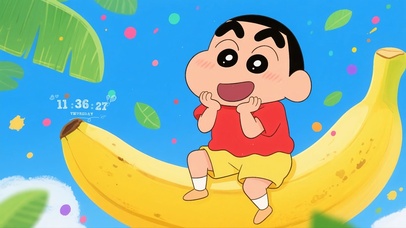 禁止焦虑蜡笔小新