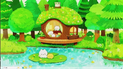 森花小筑-桌面主题