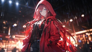 4K红发少女