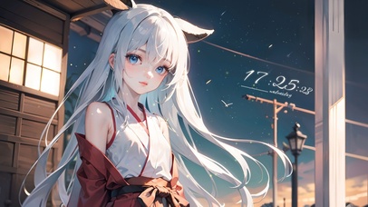 唯美狐耳可爱少女