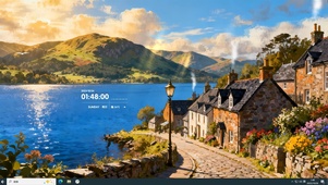 卢斯的湖畔幽居