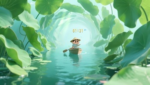 小新划船寻夏