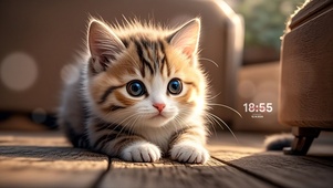 呆萌小猫咪