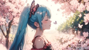 樱花初音-樱花总是让人向往浪漫