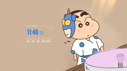 蜡笔小新园游会