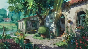 茂盛翠绿的藤蔓