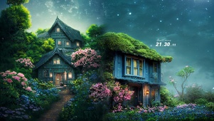 森林木屋