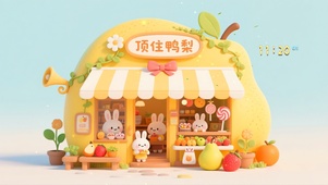 顶住鸭梨