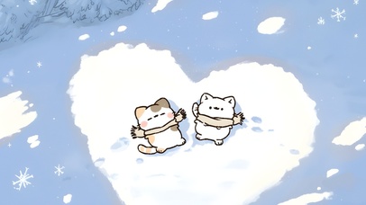 冬雪小猫