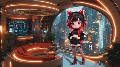 未来科技城市RO姬