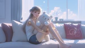眼睛闪烁着星光，读懂深处秘密