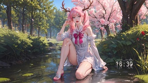 谁家小鹿