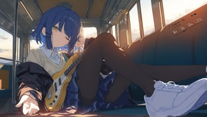 唯美地铁少女