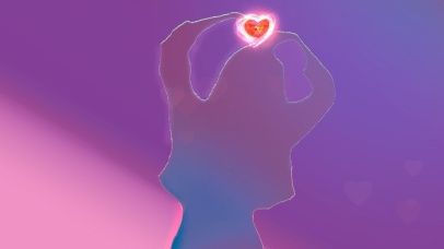 美少女向您比心啦