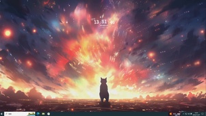 猫猫仰望星空