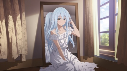 雪墨壁纸丨利姆露丨镜前蓝韵丨