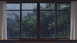 雨滴屏（时钟版）