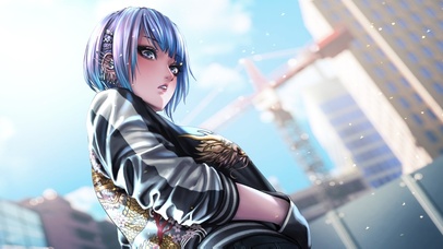 看我的装扮就知道我很i凶了吧