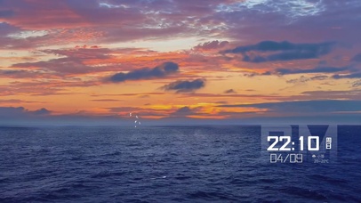 大海日出4K简约壁纸