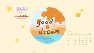 可爱创意彩色桌面