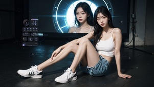 4k长腿美少女