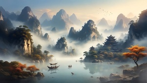 山水如画
