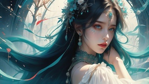 青色女主