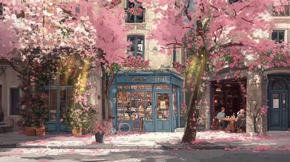 臨海の町さくらカフェ