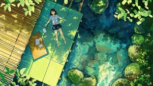 夏日午睡少女