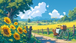 向日葵夏天 治愈