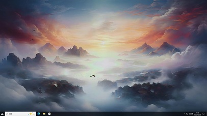 夕照私语-桌面主题