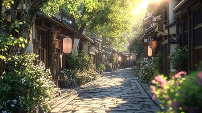 夏日里的午后阳光