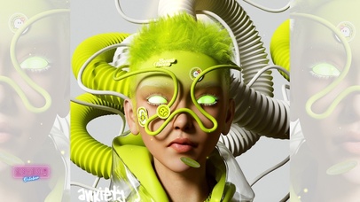 4K炫酷短发Ai美女