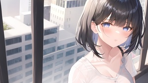 窗边