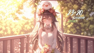 胡桃丨纯白花嫁丨