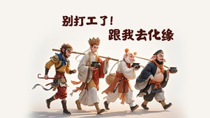 别打工了，跟我去化缘