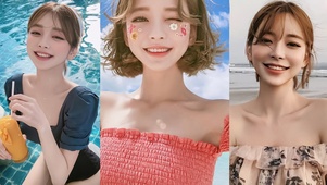 4K 日韩清纯超甜美少女