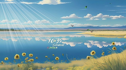 阳光明媚的日子