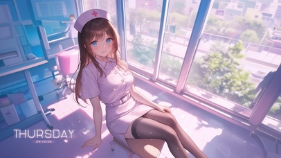 发丝如同秋天的金色麦浪