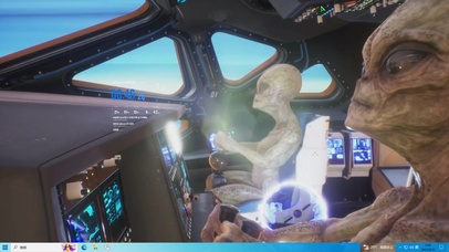 外星人飞行主题