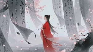 绛衣墨韵