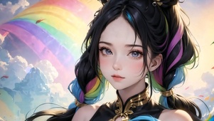 彩虹元气少女