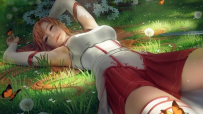 宁静的时刻 亚丝娜陪你一起度过