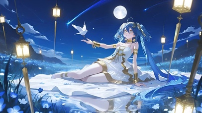 尤诺-星空下的少女