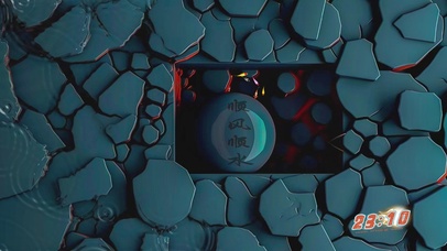 鹅卵石 锦鲤4K动态壁纸