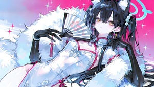 黑见芹香-旗袍美女