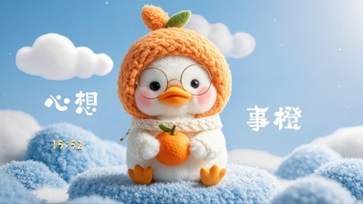 心想事橙可爱鸭