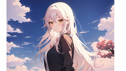 横屏眼睛里有星星