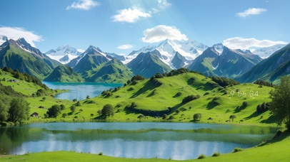 山川湖海 心旷神怡